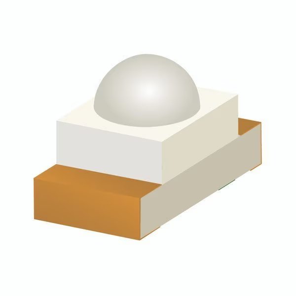 Sm 0603 Wlens Yg 570Nm 7  Rl, Dialight, Mfr#: 598-8E60-107F